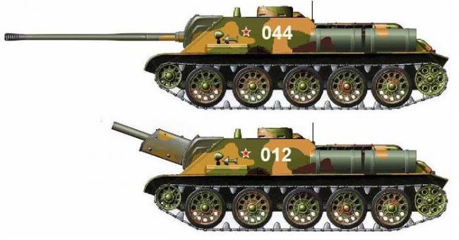 Самоходки победы: ИТ-34М и СУ-122-34М обр. 1943 г.