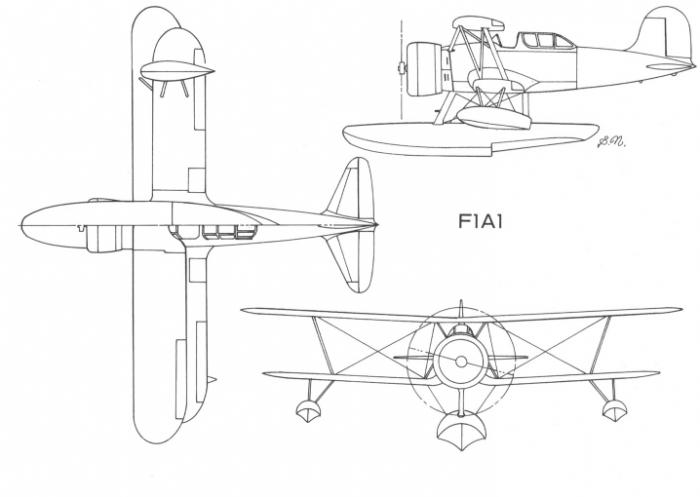 Корабельный разведчик-корректировщик Aichi AB-13 (F1A1)