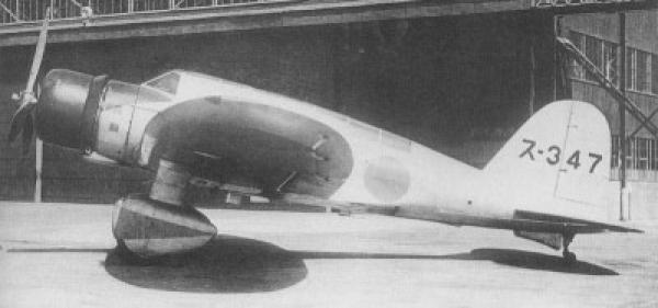 Палубный бомбардировщик-торпедоносец Мицубиси B5M "Мэйбл". Япония