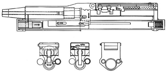 Схема варианта MG 213B - пока еще классической компоновки