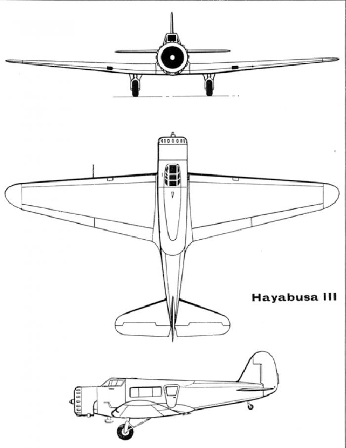 Другая Хаябуса. Транспортно-пассажирский самолет Manshu MT-1/2 "Hayabusa"