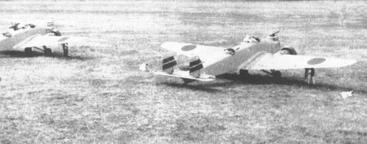 Легкие бомбардировщики Ki-2. Япония