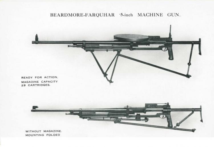 Авиационный  пулемет «Бердмор-Фаркуэр» (Beardmore-Farquhar )