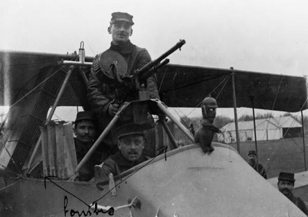 Авиационный Гочкисс. Пулеметы Hotchkiss Mle 1909 и Mle 1914 в Armée de l'Air