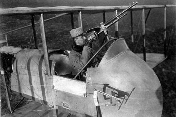 Авиационный Гочкисс. Пулеметы Hotchkiss Mle 1909 и Mle 1914 в Armée de l'Air