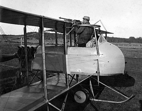 Авиационный Гочкисс. Пулеметы Hotchkiss Mle 1909 и Mle 1914 в Armée de l'Air