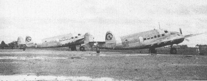 Японский Локхид - транспортные самолеты Ki-56 "Талия"