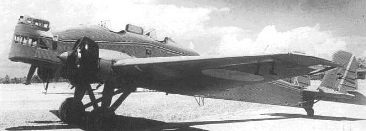 Легкие бомбардировщики Ki-2. Япония