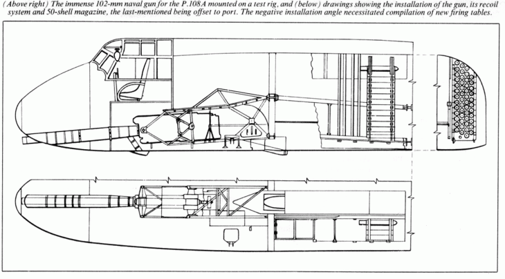 Пушка летающего линкора - 102-мм Schneider-Armstrong-Ansaldo 102/35 Mod. 1914