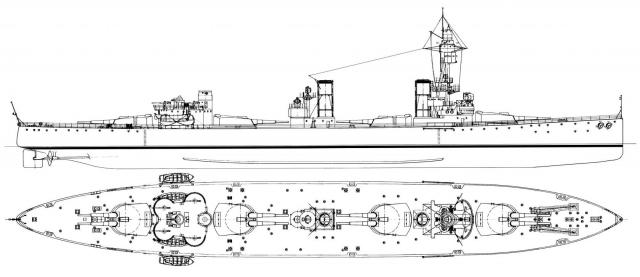 Неудавшийся Линкоры и/или Линейные крейсера грузинского флота в МГК