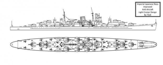 Крейсер ПВО Императорского флота Японии