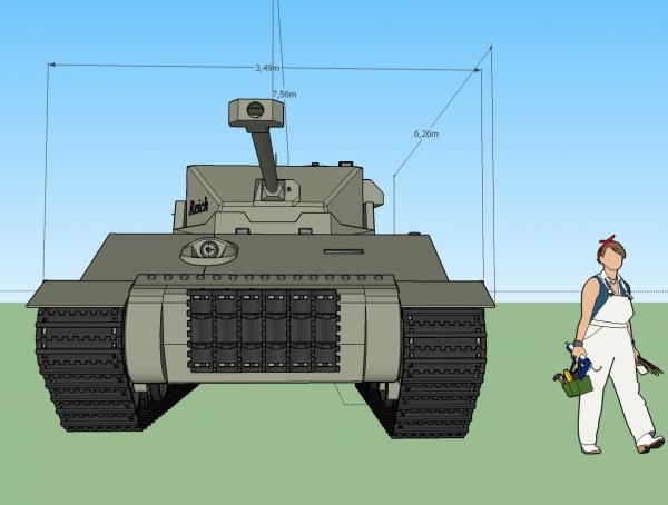 PanzerKampfWagen IV "Gepard" ausf G - Основной танк Второго Рейха в 40-х гг XX века.