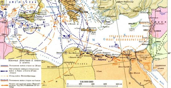 Вариант 2-го фронта в 1942 г.  I . РИ предыстория - битва при Газале .