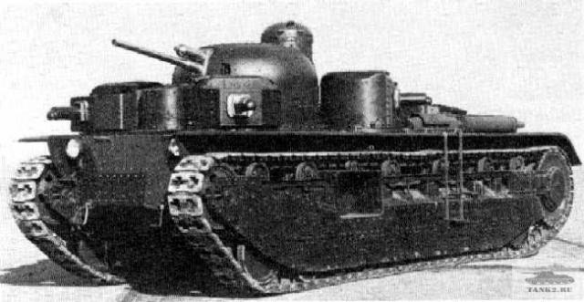 Английский 5 -башенный танк А1Е1