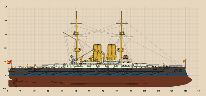 Старые наработки по флоту Gran Espana. Эскадренные броненосцы