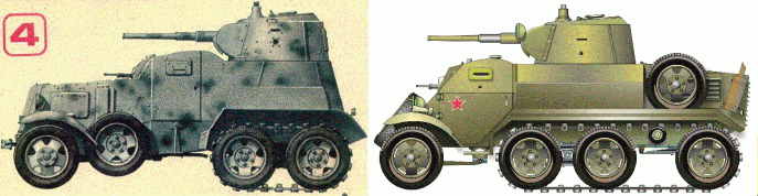 Альтернативные советские предвоенные бронеавтомобили, лимитед эдишн.