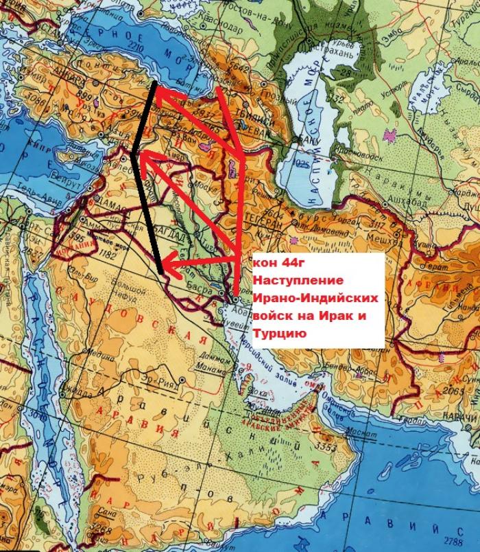 Система 4Х4. Краткая хронология хода 2Мв АИ