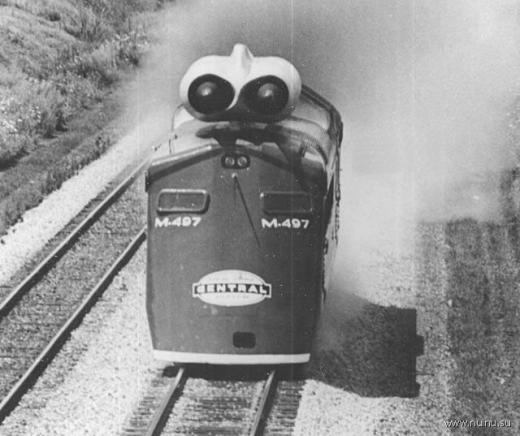 Donald Wetzel и его реактивный поезд