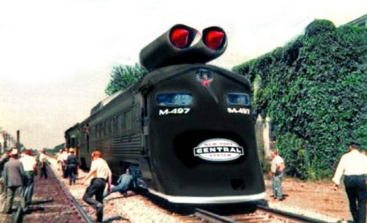 Donald Wetzel и его реактивный поезд