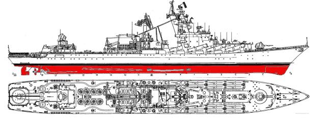 Альтернативный советский крейсер образца 1980 года