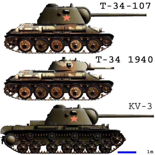 Т-34-107 - Оружие Победы