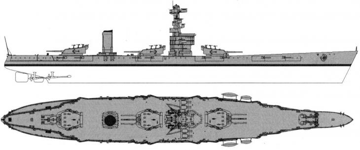 Линкор "Фрунзе" из книги "Звоночек-3" М.Маришина