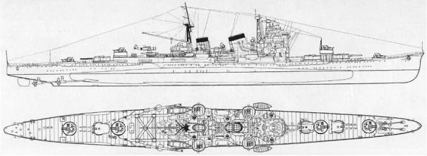 Тяжелые минно-зенитные крейсера Японии
