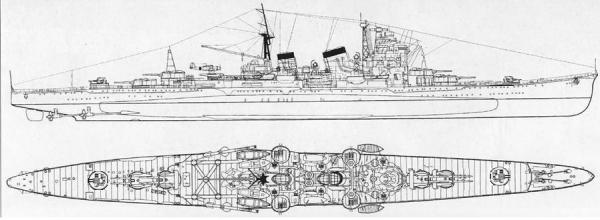 Тяжелые минно-зенитные крейсера Японии