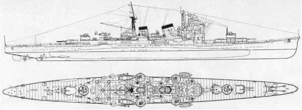 Тяжелые минно-зенитные крейсера Японии