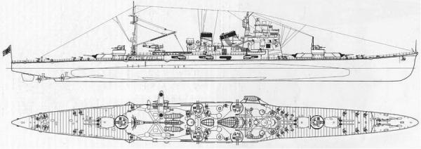 Тяжелые минно-зенитные крейсера Японии