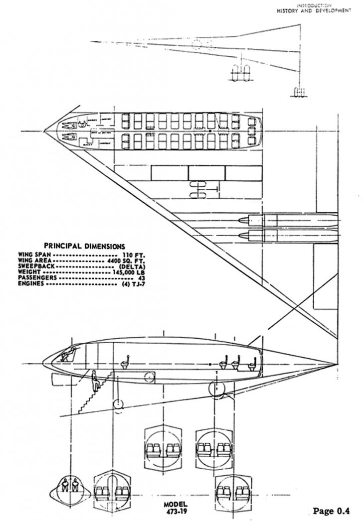 На советском пути. Проекты пассажирского лайнера Boeing Model 473