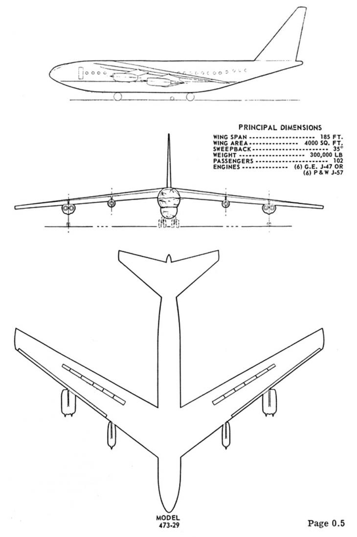 На советском пути. Проекты пассажирского лайнера Boeing Model 473