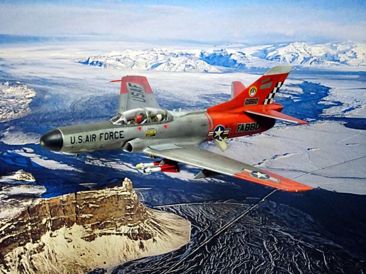Альтернативный истребитель-перехватчик Lockheed F-94E Super Starfire. США