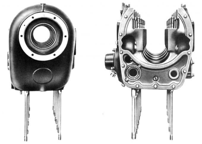 Авиационный двигатель Hirth HM 500. Германия