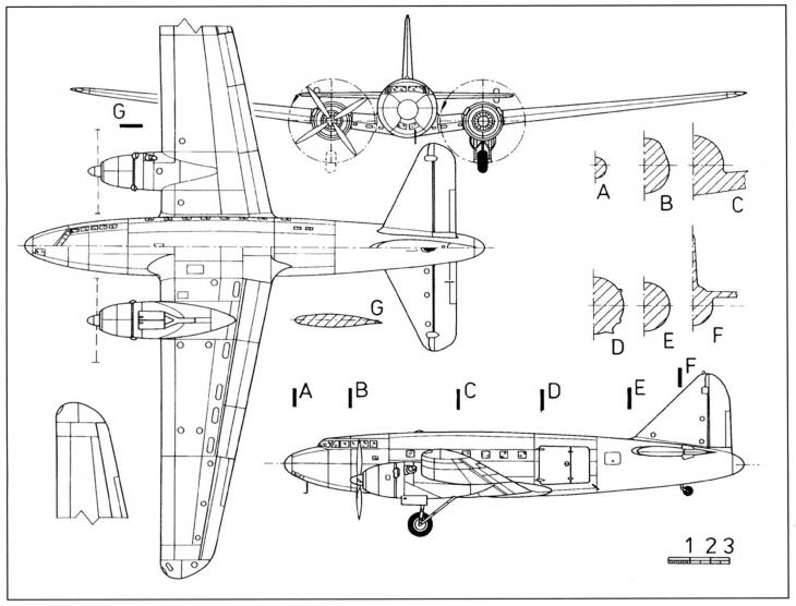 Опытный дальний военно-транспортный самолёт 航空機 キ92 (Tachikawa Ki-92). Япония