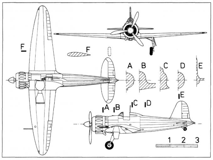 Истребитель-перехватчик Caproni Vizzola F.5. Италия