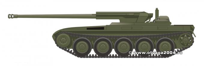 Проект среднего танка «рабочей группы С». Германия
