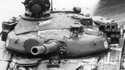Испытано в США. Бронезащита башни основного боевого танка Т-72Б