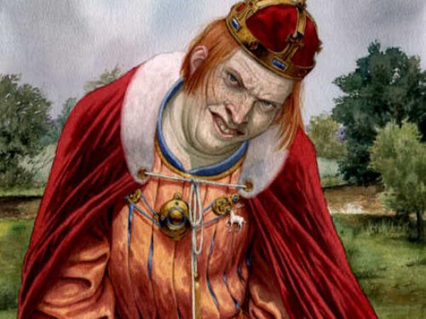 Ричард III. Картина Стивена Плейера (родился в Англии в 1965 году). Иллюстрировал более 100 книг. Иллюстрация: playergallery.com