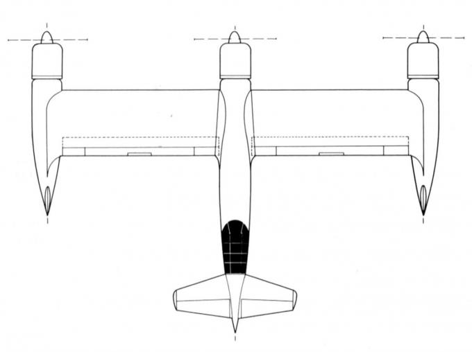 Проект скоростного бомбардировщика Blohm und Voss BV P 170. Германия