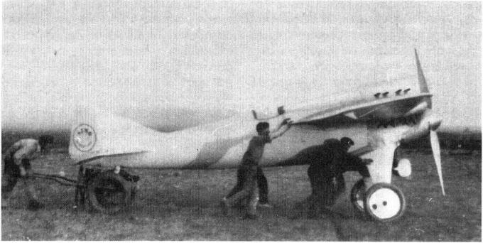 Гоночные и рекордные самолеты компании Bernard. Часть 1 Гоночный самолет SIMB V-1