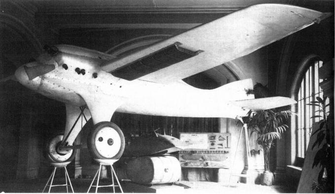 Гоночные и рекордные самолеты компании Bernard. Часть 2 Рекордный самолет SIMB V-2