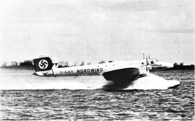 Самолеты для полетов через Атлантику. Поплавковые гидросамолеты Blohm und Voss Ha 139. Германия. Часть 1