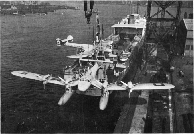 Самолеты для полетов через Атлантику. Поплавковые гидросамолеты Blohm und Voss Ha 139. Германия. Часть 2
