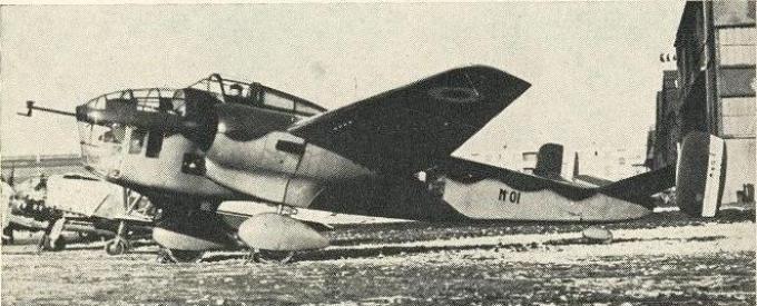 Опытный многоцелевой самолет Hanriot NC-530. Франция