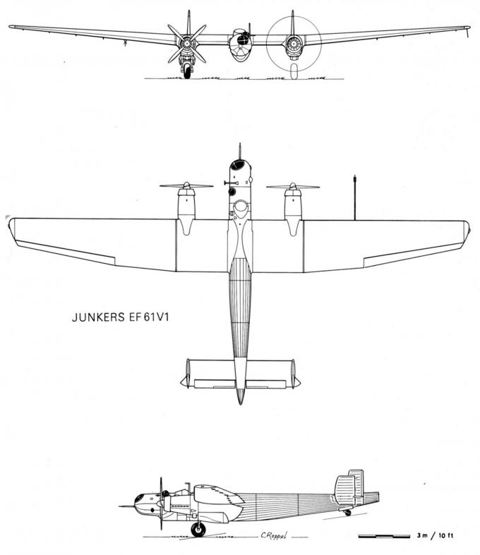 Ju49 и EF61 – самолеты, которые сделали Хуго Юнкерса пионером стратосферных полетов в Германии. Часть 2