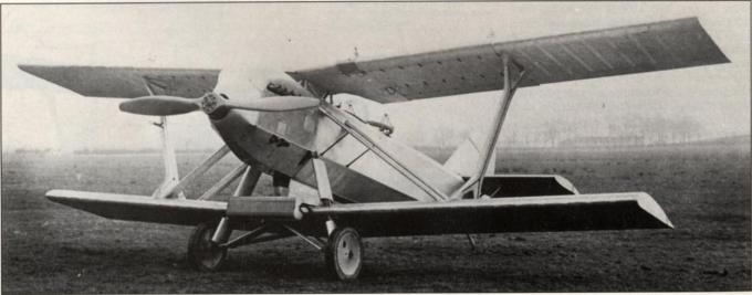 Опытный двухместный истребитель Beardmore WB.XXVI. Великобритания