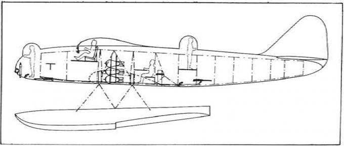 Опытный гидросамолет-бомбардировщик/торпедоносец Lublin R-XX/L.W.S.-1. Польша