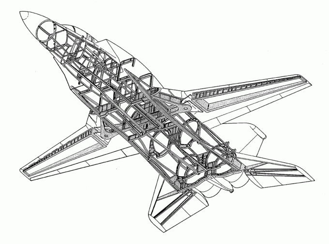 Проект палубного многоцелевого истребителя McDonnell Model 225A (VFX-1). США