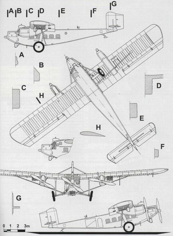 Пассажирский самолет Rohrbach Ro VIII Roland. Часть 3